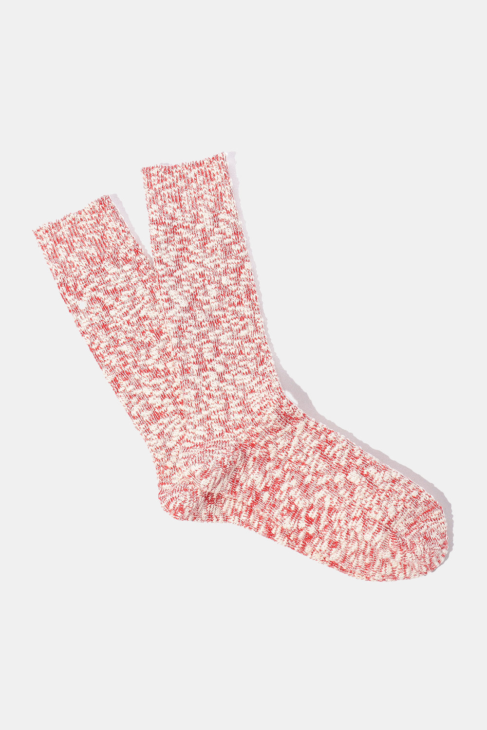 Calza di slub leggero anonimo ISM (rosso)