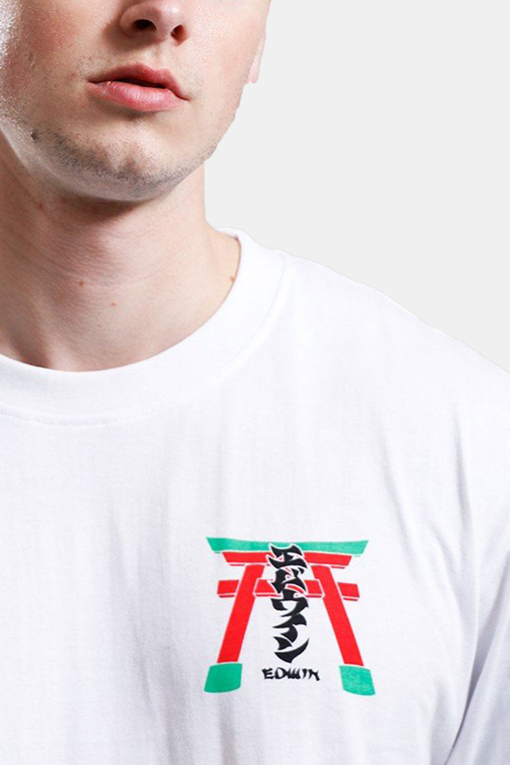 T-shirt Edwin Torii (bianco)