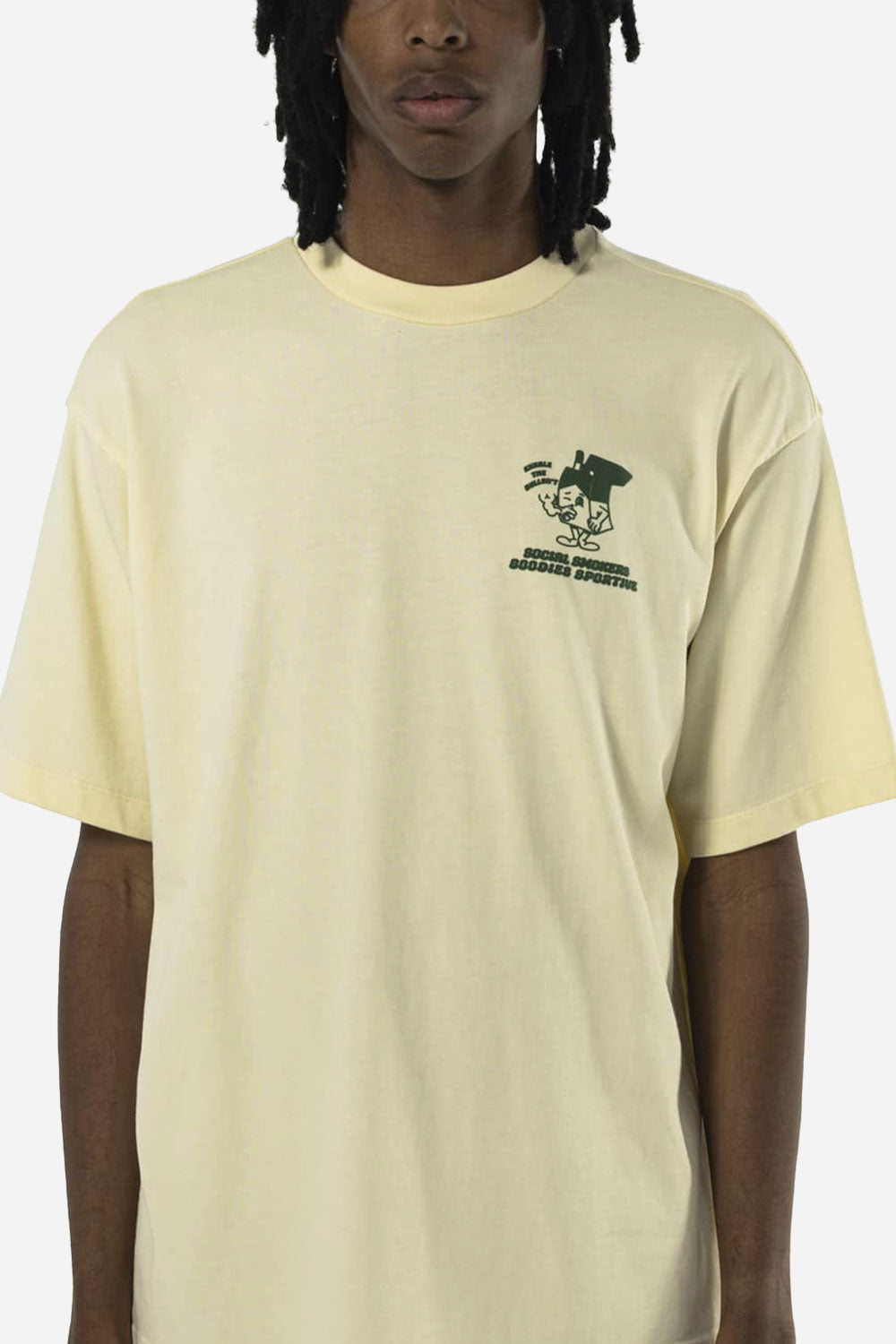Goodies Sportive Social Smokers T-Shirt (Butter)