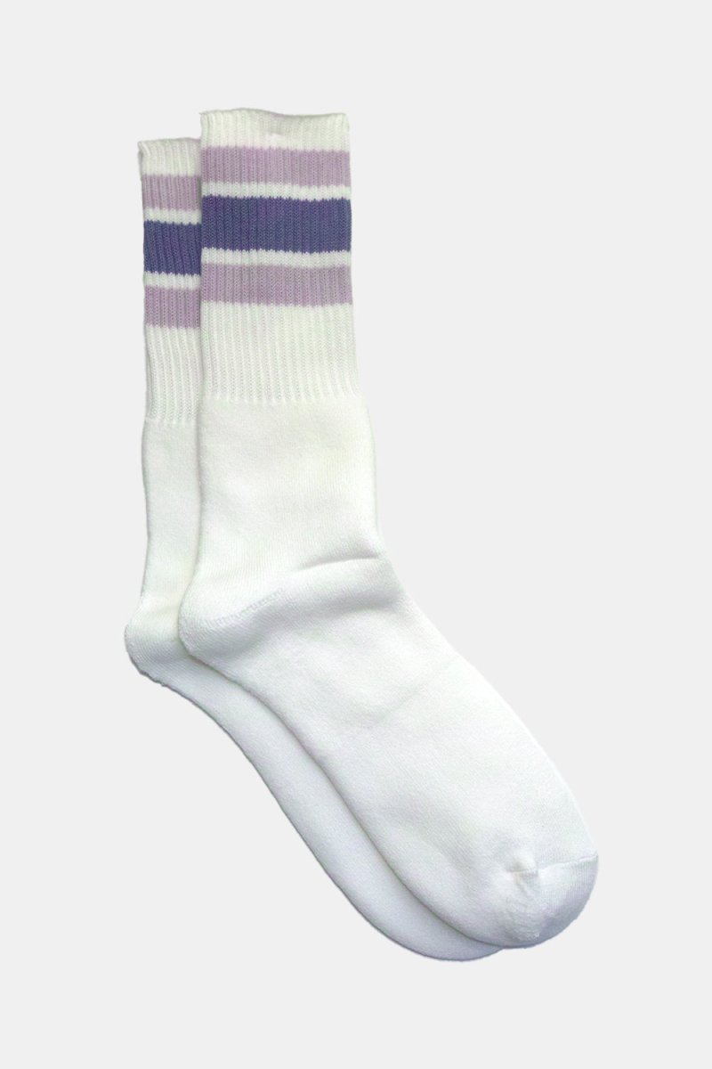 Anonymous Ism 3 Line Crew (Purple) | Socks