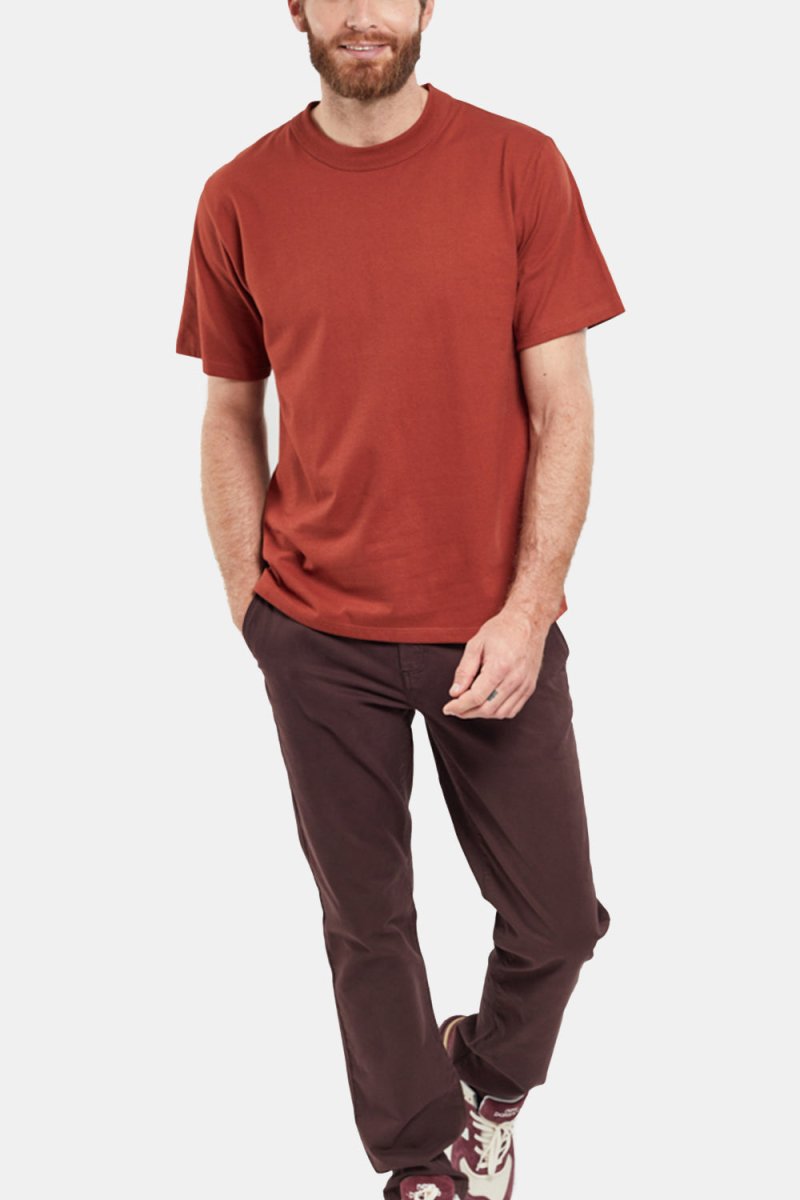 Armor Lux Heritage Pocket Organic Callac T-Shirt (Deep Paprika) | T-Shirts