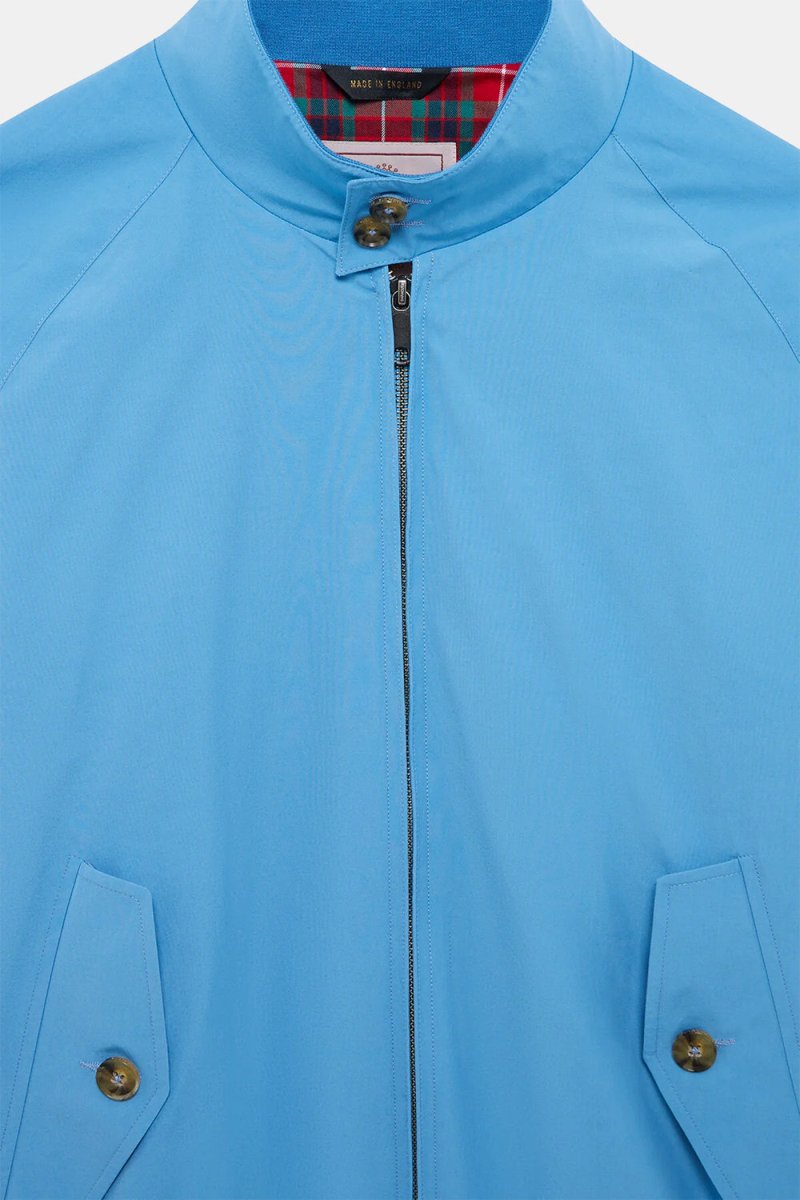 Baracuta G9 Classic Cotton-Blend Harrington Jacket (Heritage Blue) | Jackets