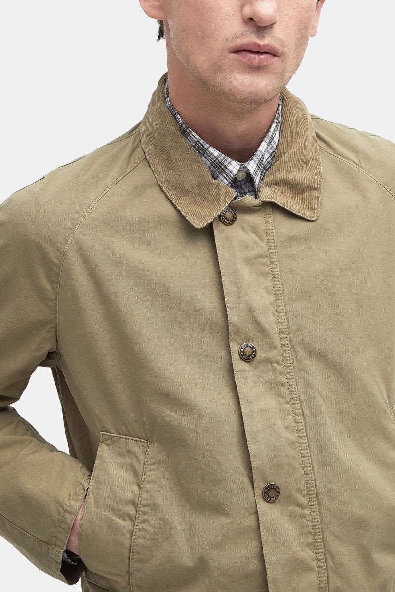 Giacca estiva casual di Barbour Ashby (oliva sbiancata)