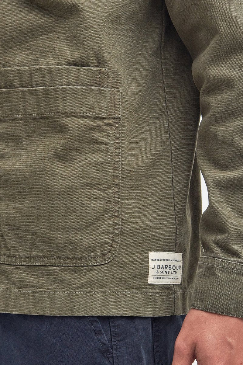 Barbour Chester Overshirt (Pale Sage) | Shirts