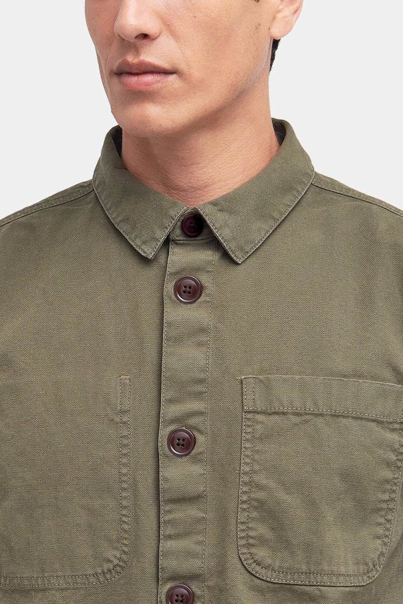 Barbour Chester Overshirt (Pale Sage) | Shirts