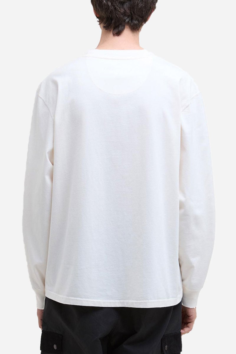 Barbour Hamilton Long Sleeve T-Shirt (White) | T-Shirts