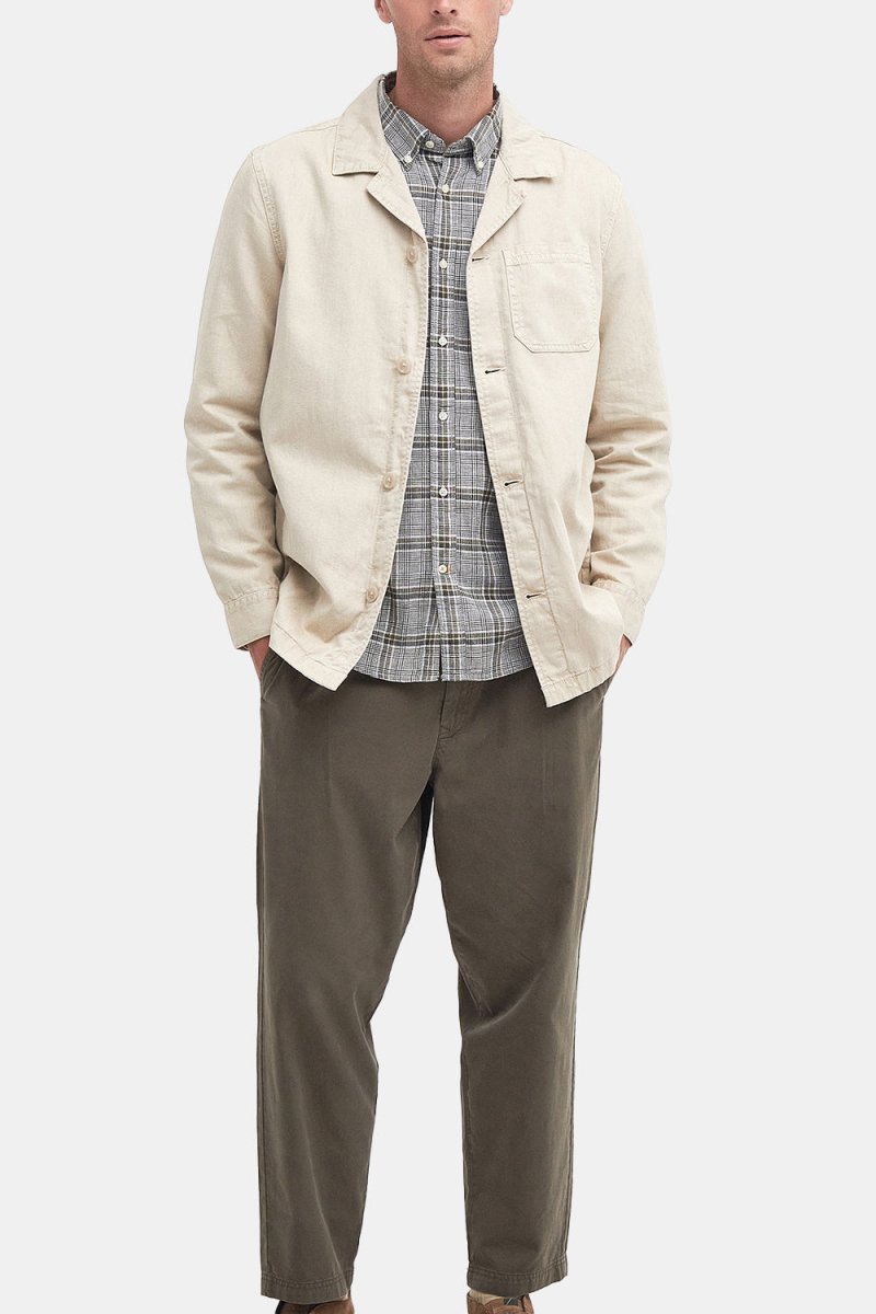Barbour Melonby Overshirt (Mist) | Jackets