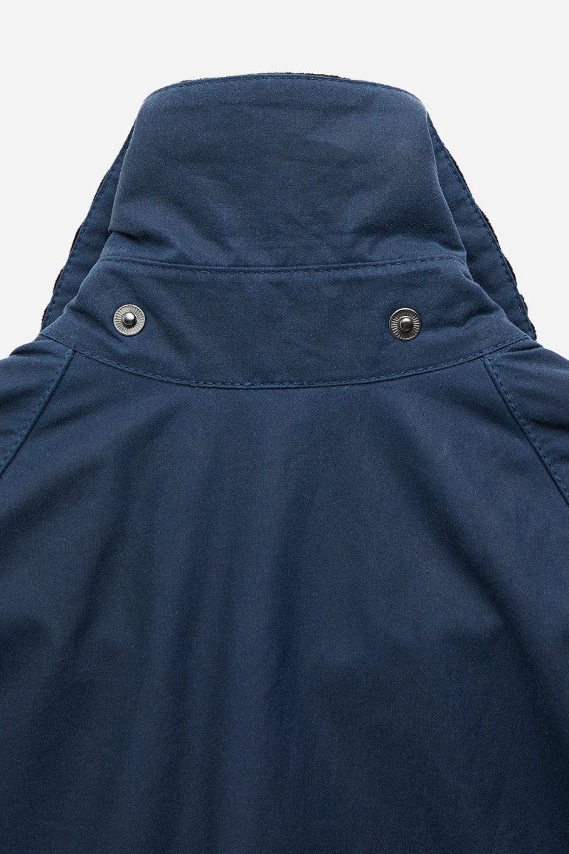 Barbour OS Bedale Wax Jacket (Washed Cobalt) | Jackets