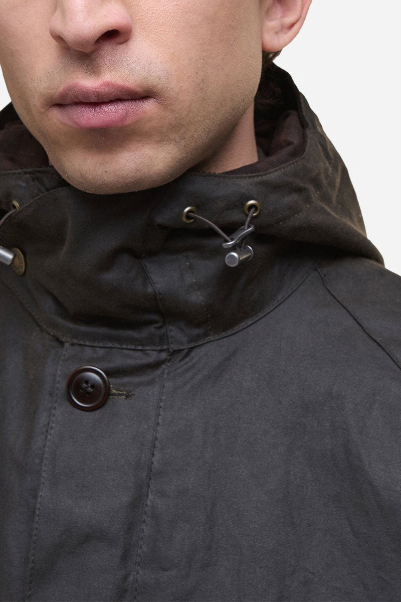 Barbour Re - engineered Endurance Mountain Wax Parka (Olive) | Jackets