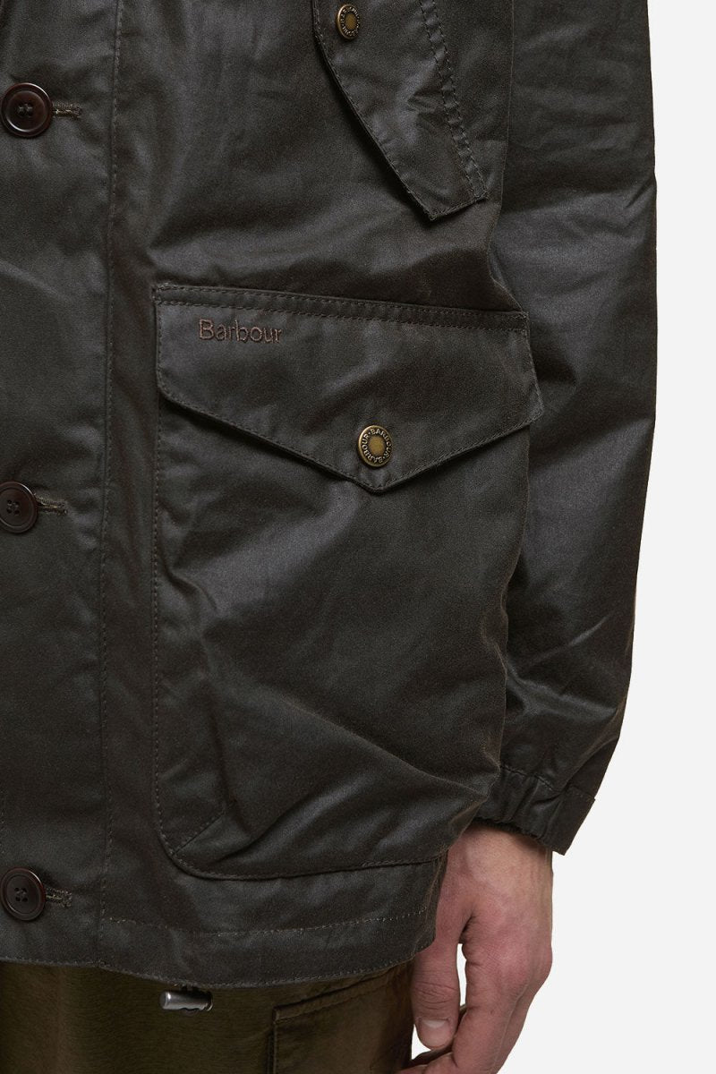 Barbour Re - engineered Endurance Mountain Wax Parka (Olive) | Jackets