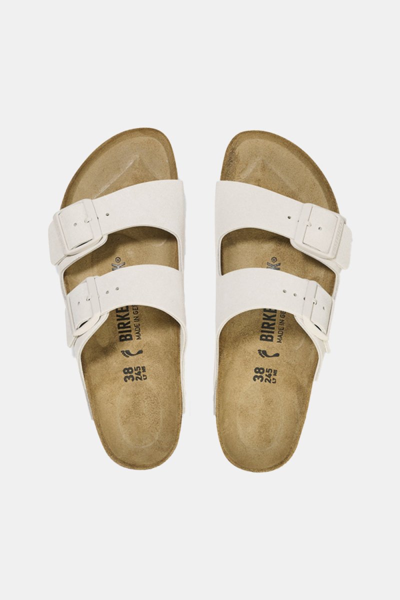 Birkenstock Arizona Suede Leather (Antique White) | Sandals