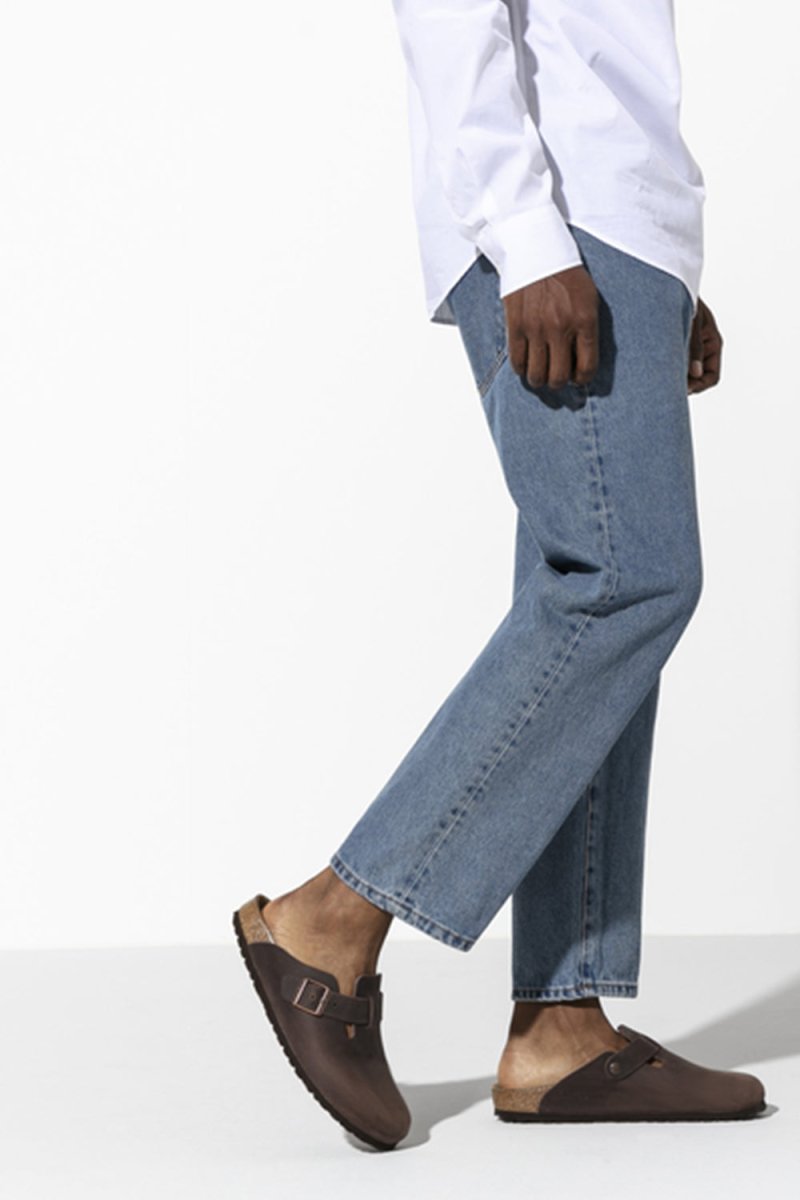 Birkenstock Boston Oiled Leather (Habana) | Sandals