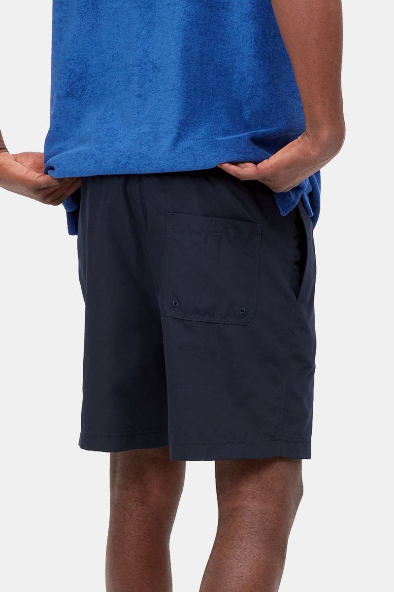 Carhartt WIP Chase Swim Trunks (Dark Navy/Gold) | Shorts
