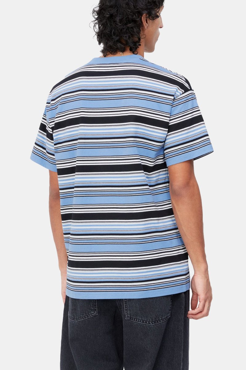Carhartt WIP Short Sleeve Lafferty T-Shirt (Piscine) | T-Shirts