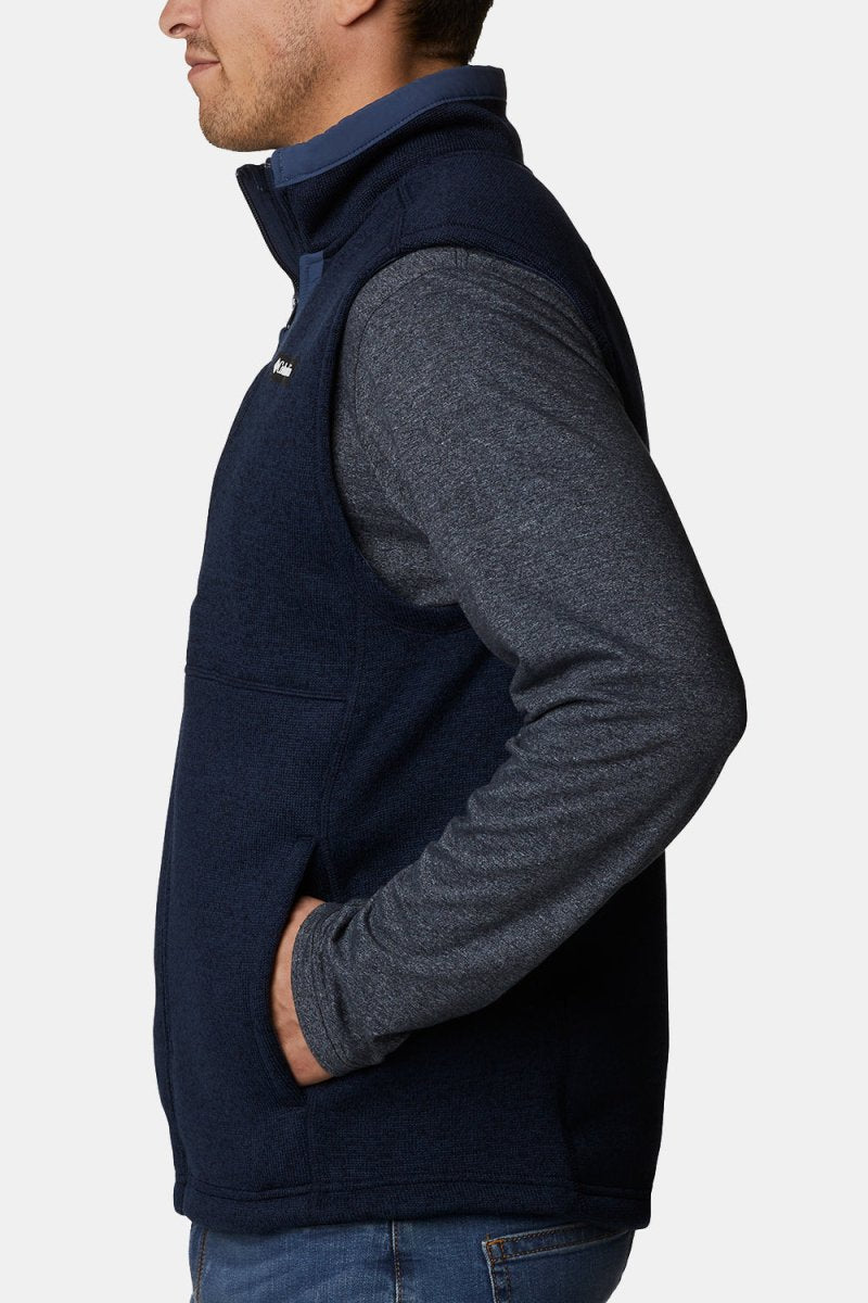 Columbia Sweater Weather Vest (Collegiate Navy Heather) | Vests