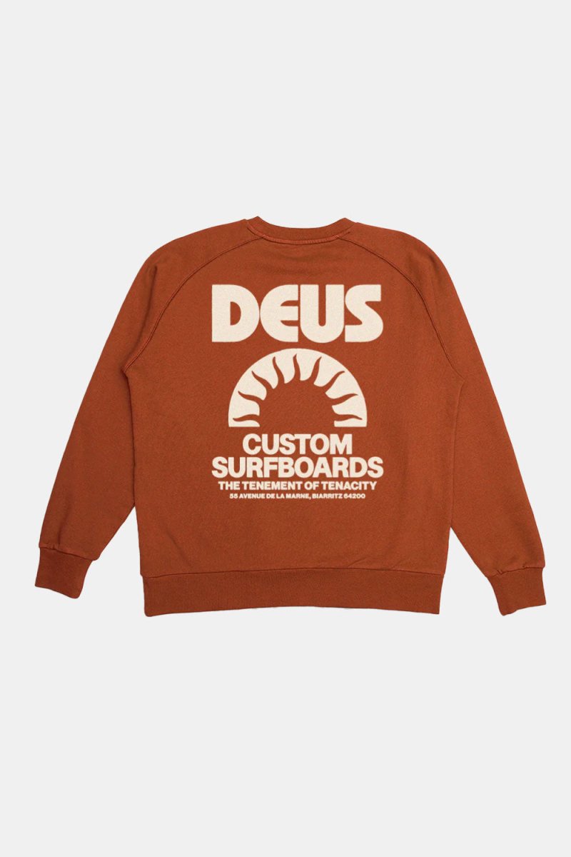 Deus Melodies Crew Sweatshirt (Clay) | Sweaters