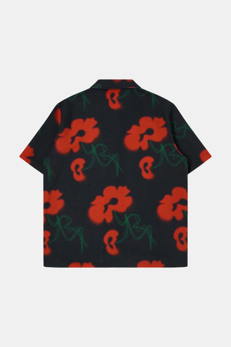 Edwin Garden Society Short Sleeve Shirt (Red/Black) | Shirts