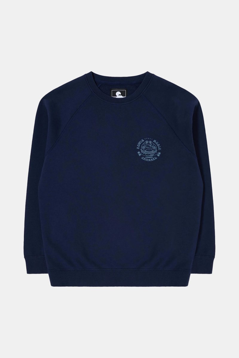 Edwin Music Channel Heavy Sweatshirt (Maritime) | Sweaters