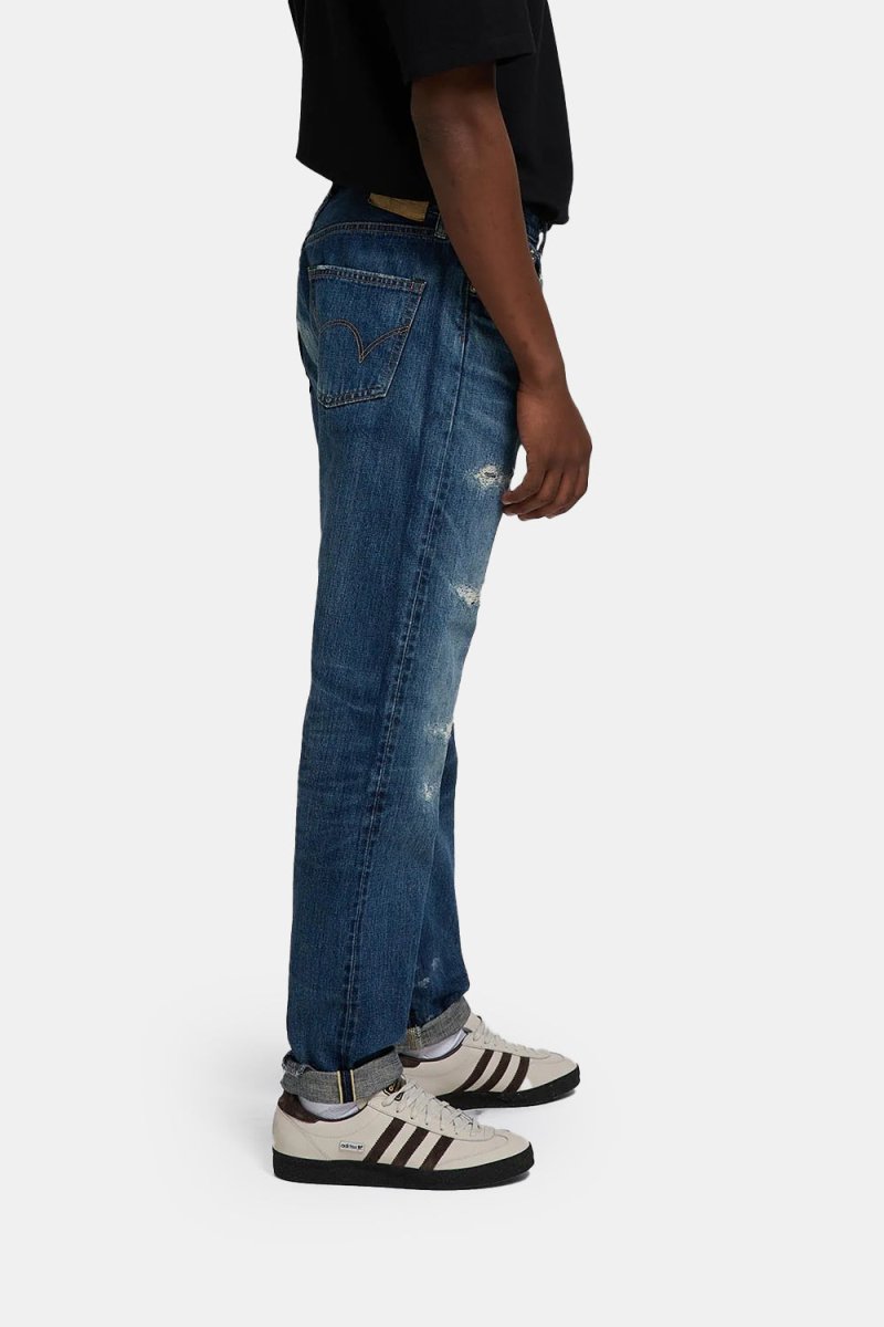 Edwin Regular Kaihara Tapered Rainbow Selvage Jeans (Dark Pure Indigo) | Jeans
