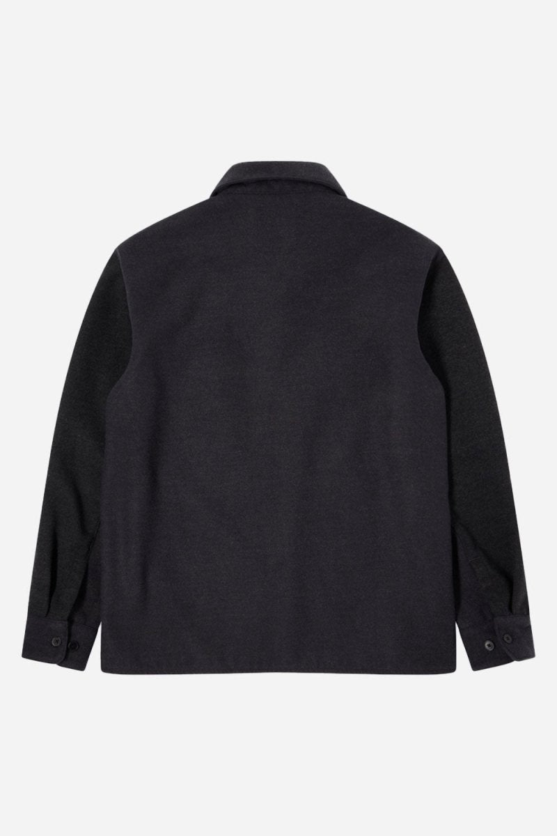 Edwin Snug Overshirt (Dark Grey Marl) | Jackets