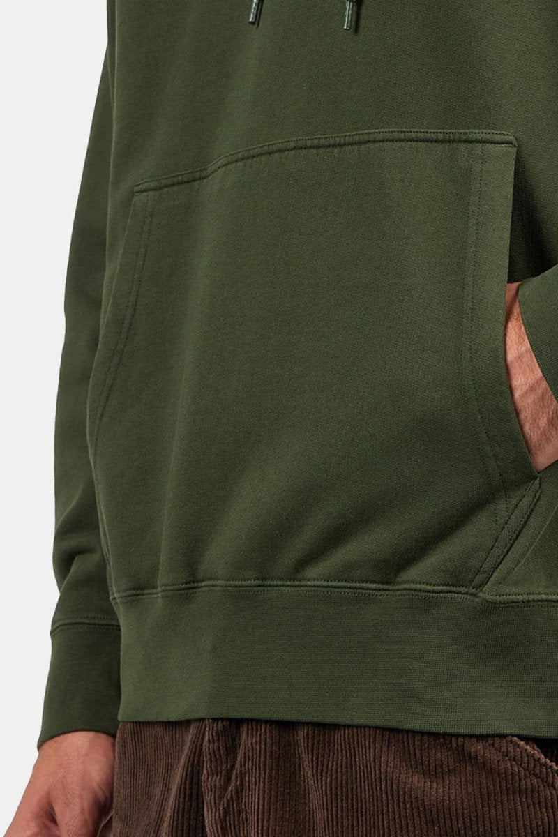 Edwin Sunset On Mount Fuji Hooded Sweatshirt (Kombu Green) | Sweaters