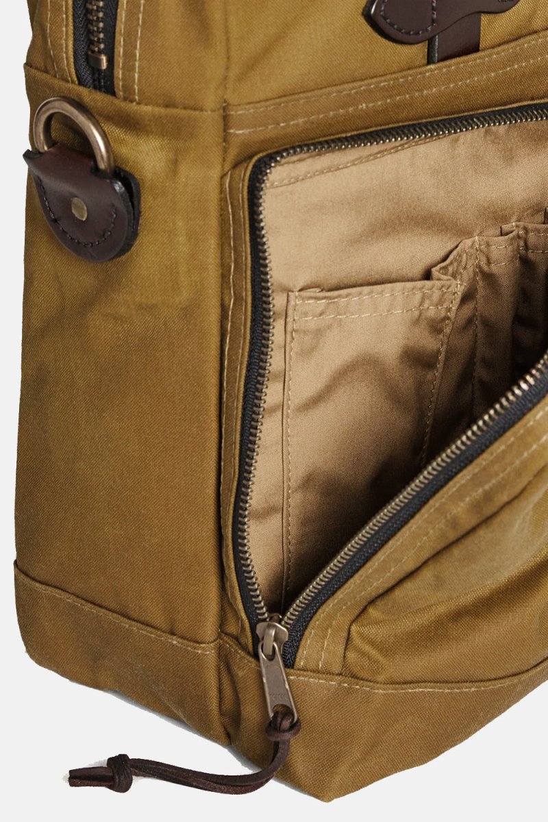 Filson 24-Hour Hour Tin Cloth Briefcase (Dark Tan) | Bags