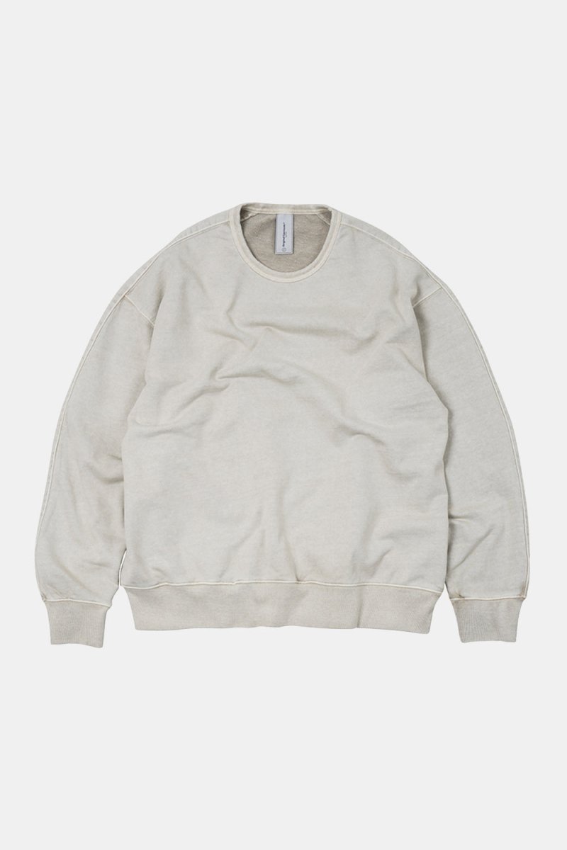 Frizmworks OG Pigment Dyeing Sweatshirt (Beige) | Sweaters