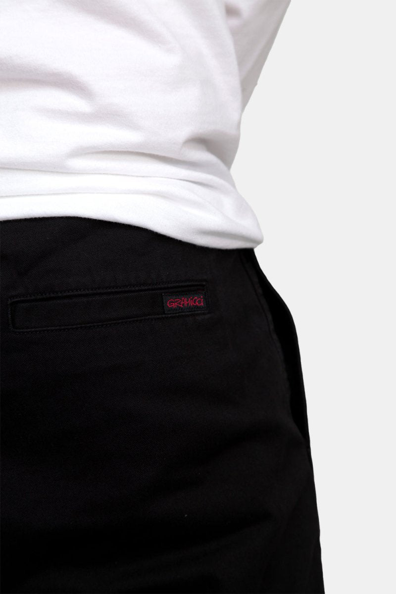 Gramicci G Pants Double-ringspun Organic Cotton Twill (Black) | Trousers