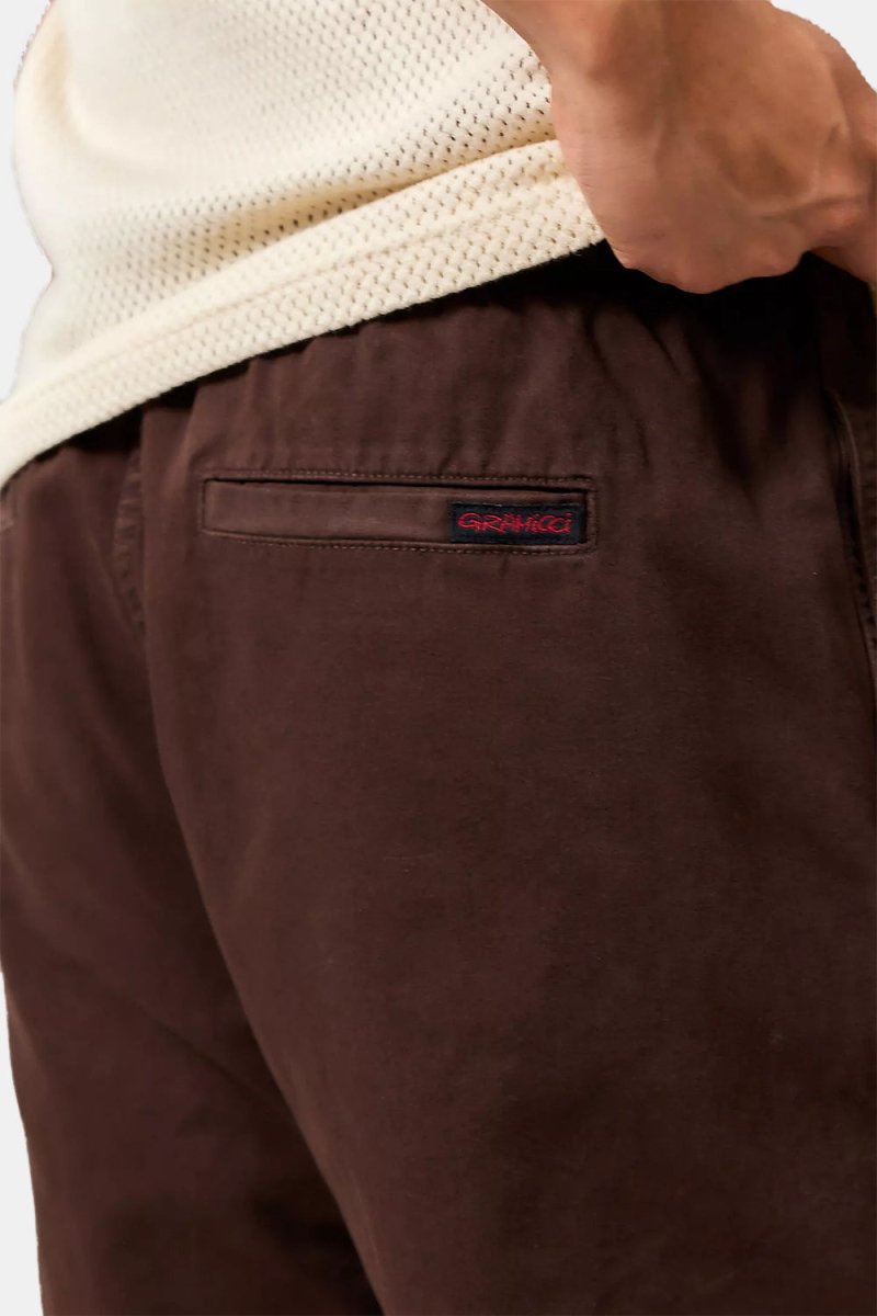 Gramicci G-Shorts Double-Ringspun Organic Cotton Twill (Dark Brown) | Shorts
