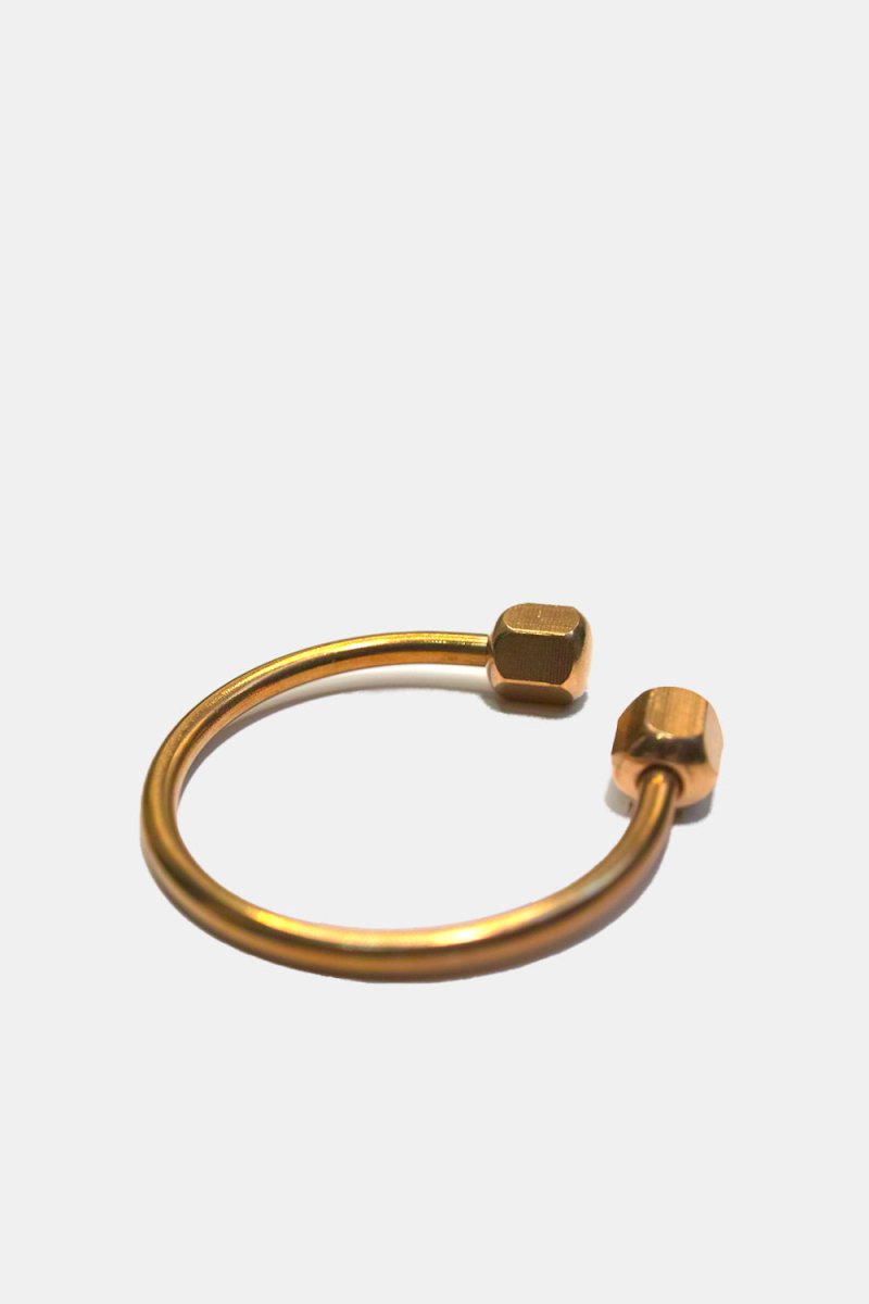 Half Dozen 'U' Keyring (Brass) | keyring
