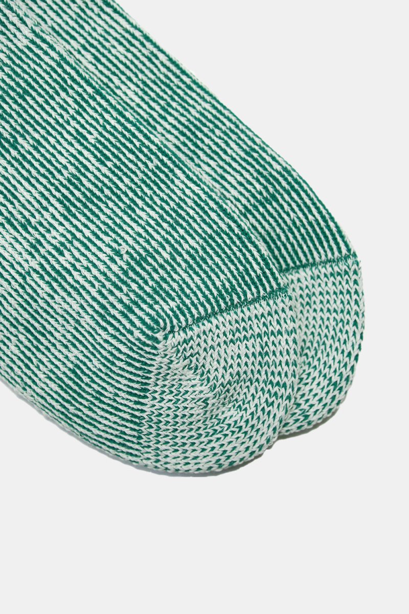 Kinari Skater Plating Crew Socks (Moss Green) | Socks