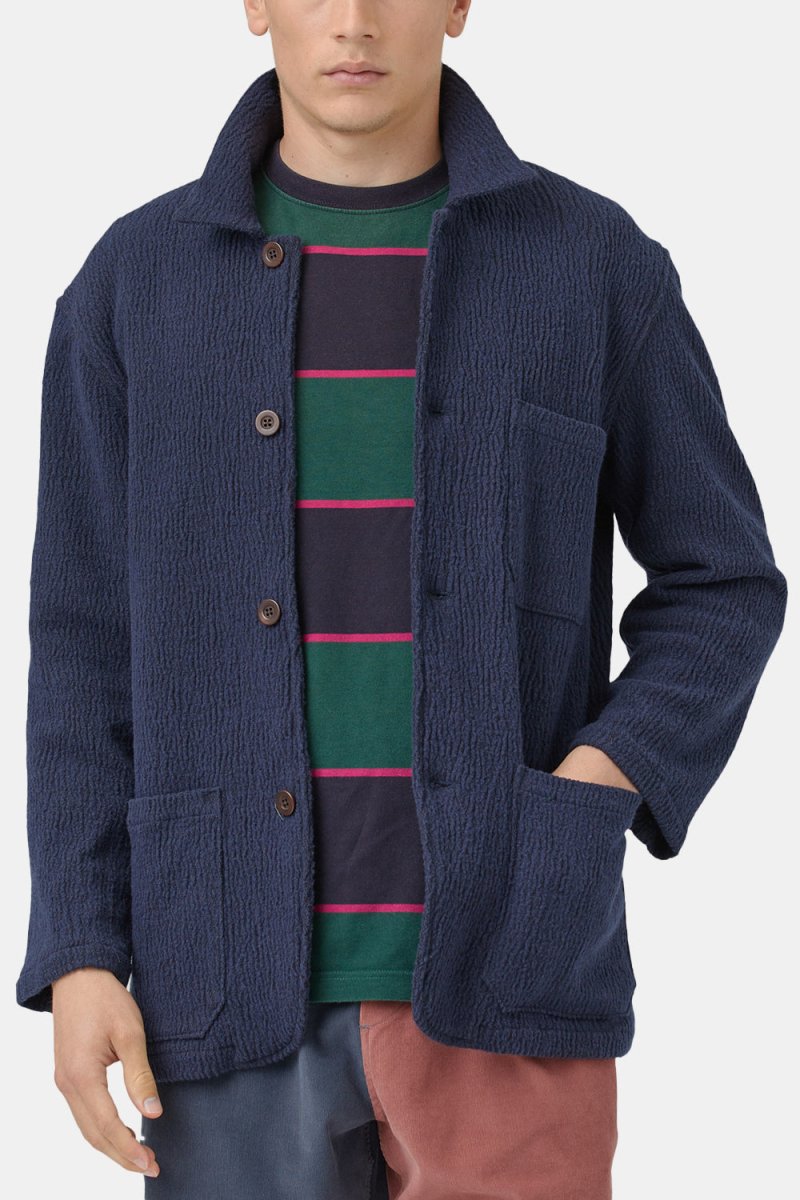 Portuguese Flannel Labura Chore Workwear Jacket (Low Tide Navy) | Jackets