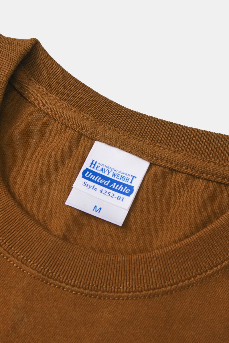 United Athle 4252 Authentic Super Heavyweight 7.1oz T-shirt (Dark Camel) | T-Shirts