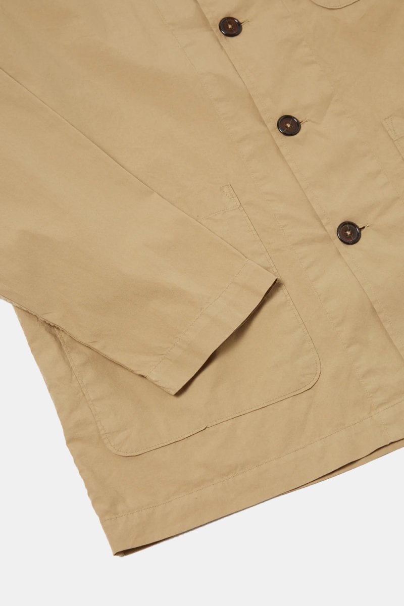 Universal Works Fine Poplin Bakers Jacket (Summer Oak) | Jackets