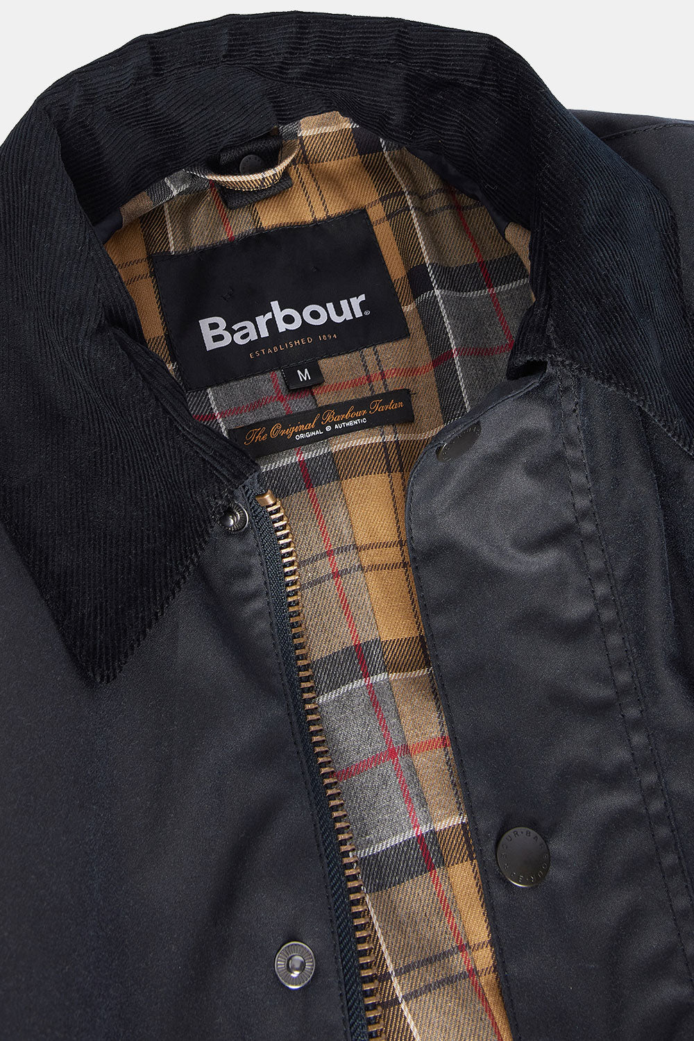 Giacca cerata di Barbour Ashby (blu scuro)