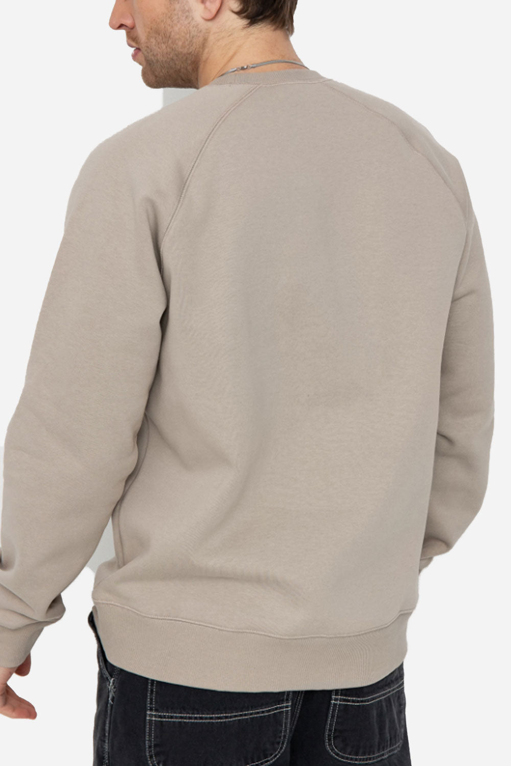 Carhartt Wip Chase Sweatshirt (Dusky Beige/Gold)
