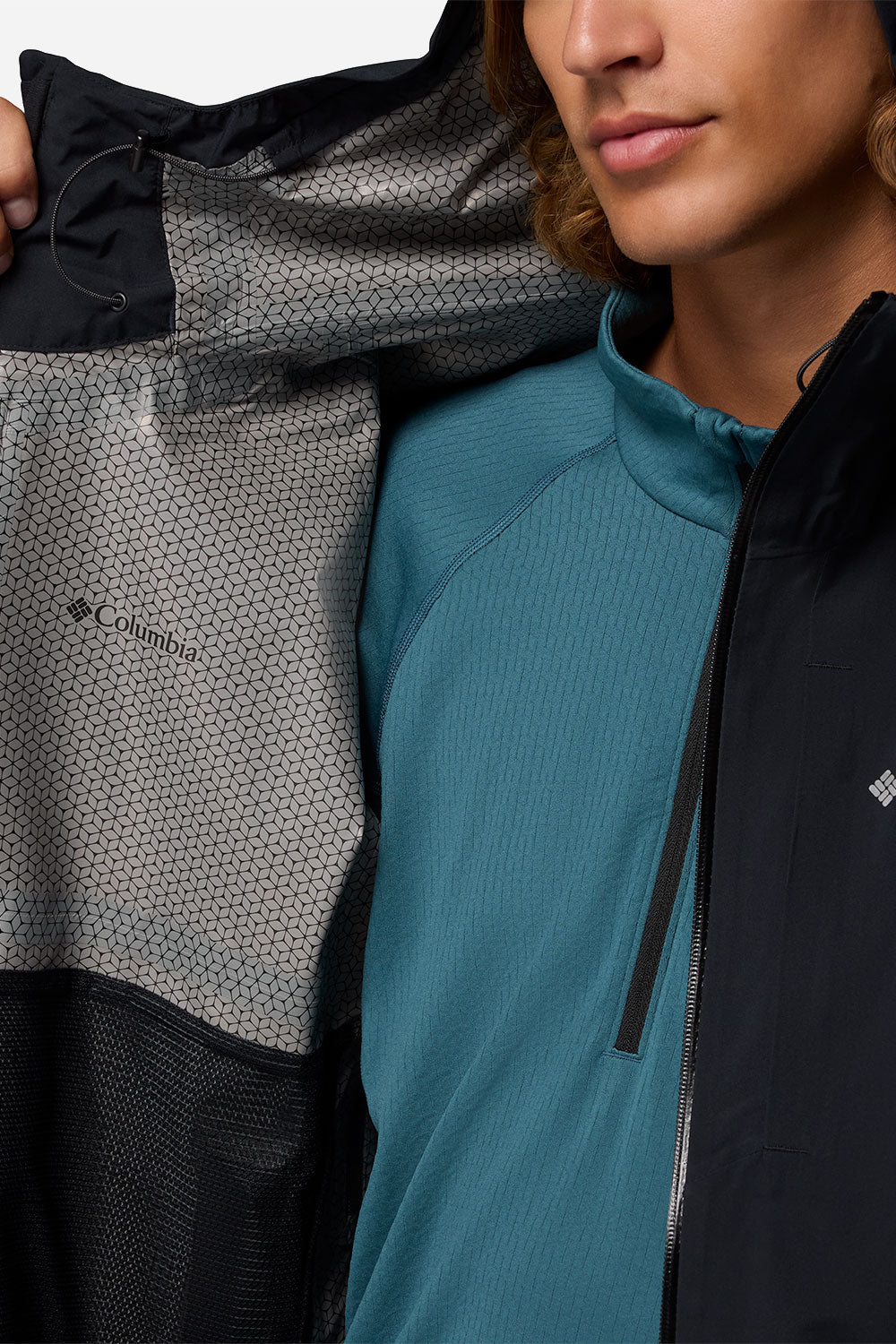 Calotta Columbia Ampli-Dry™ II (Nero)