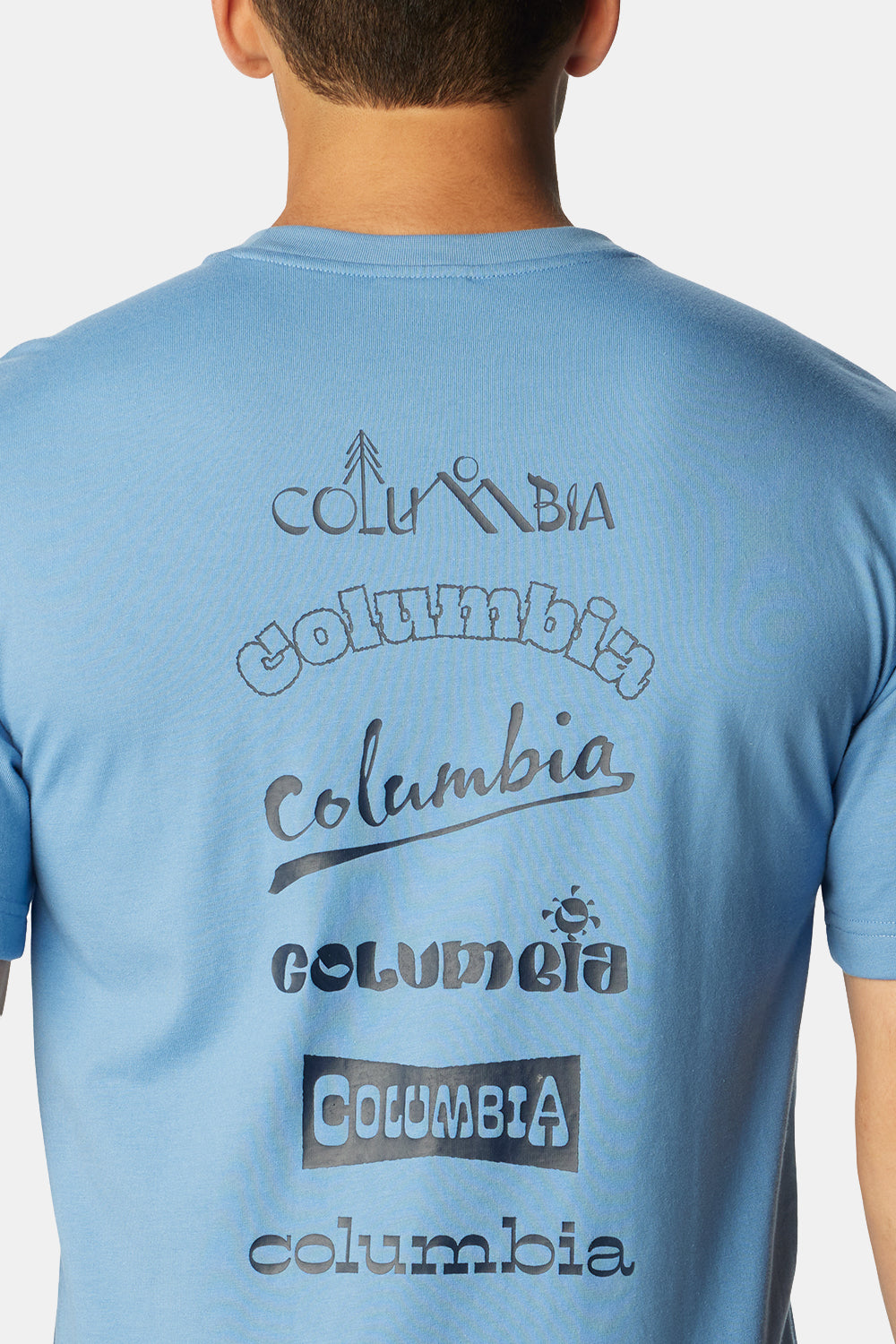 Columbia Burnt Lake Short Sleeve T-Shirt (Skyler/Branded Jumble)