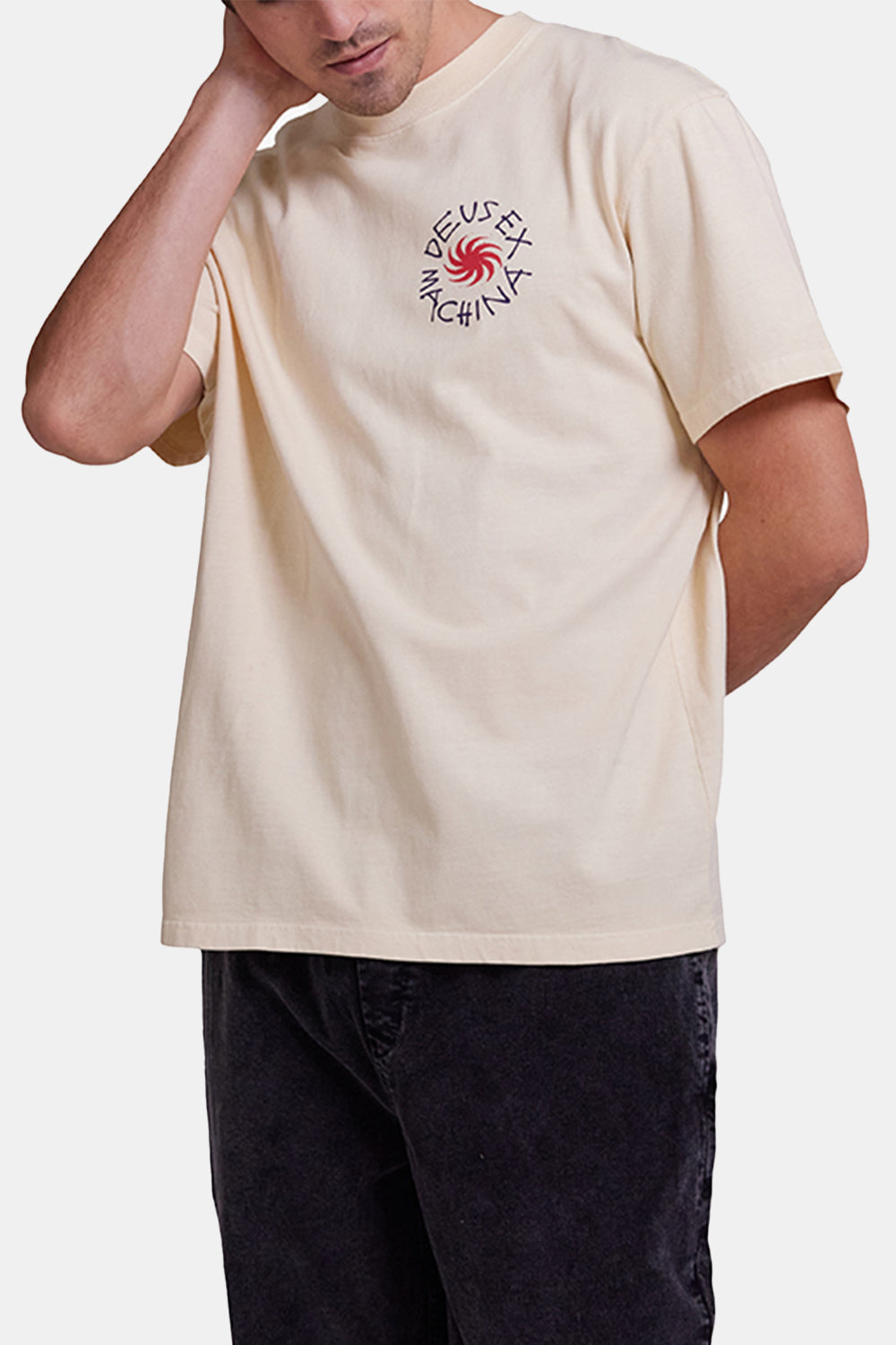 Deus Custom Leisure T-shirt (Dirty White)