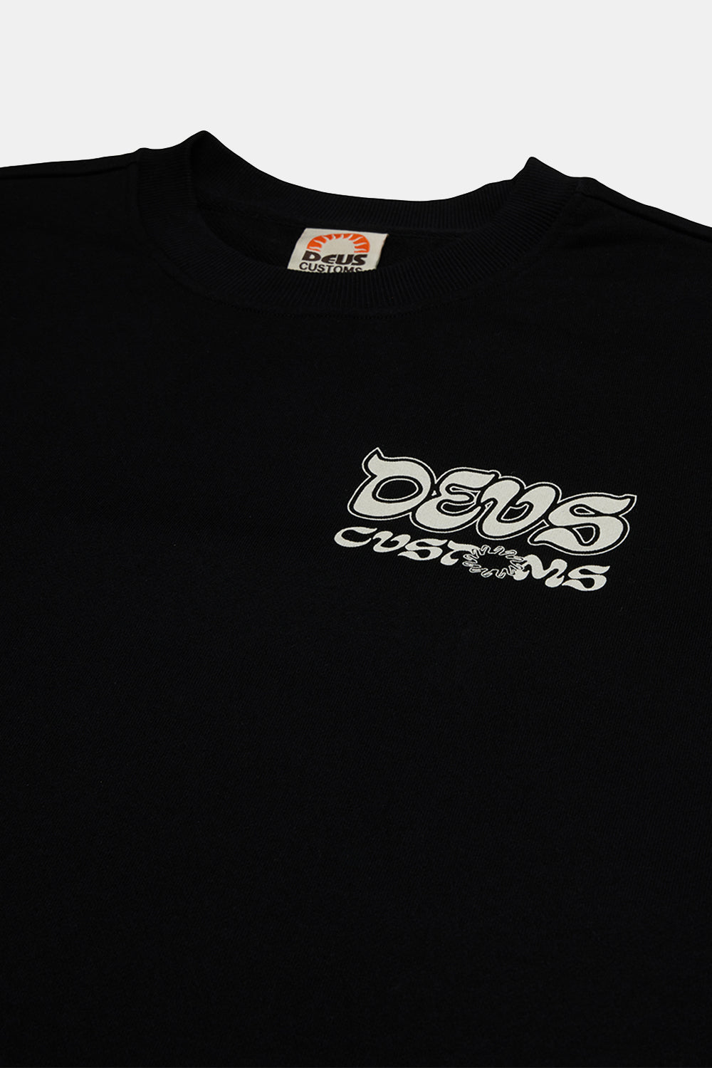 DEUS RINSE WASH CREW CREW SEGE (antracite)