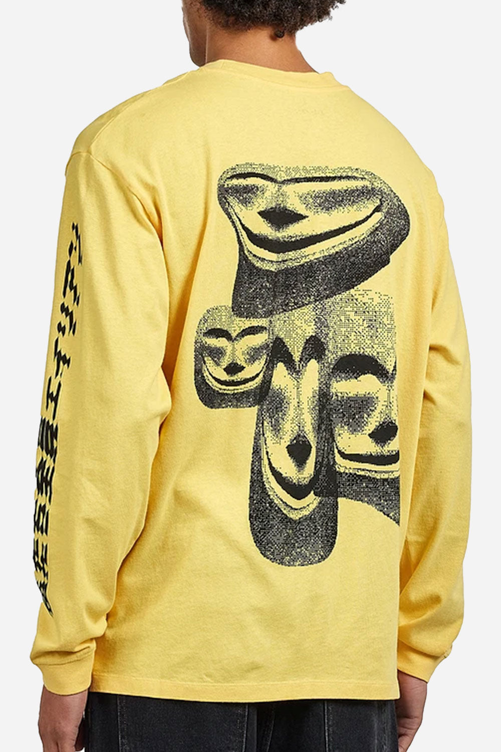 T-shirt a maniche lunghe di Edwin siamo tutti alieni (Yarrow)