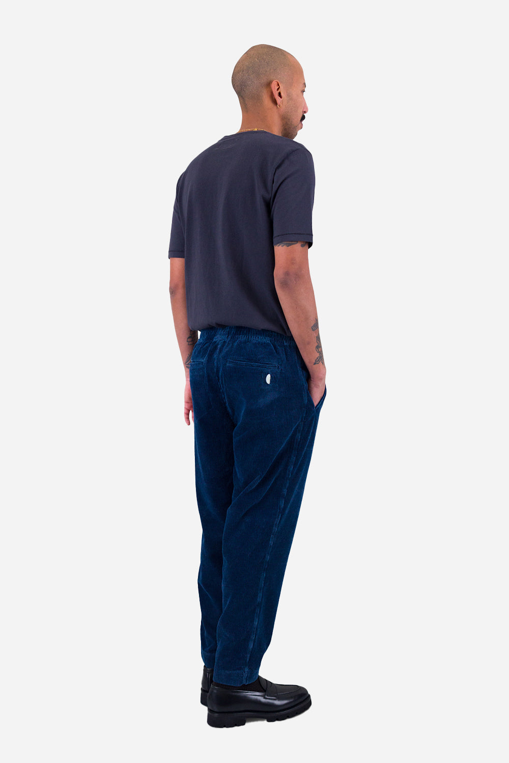 Pant dell&#39;assemblaggio della scheda folk (cordone indaco lavato)