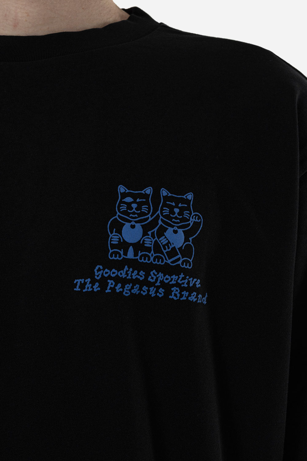 Goodies Sportive Cats T-Shirt (Black)
