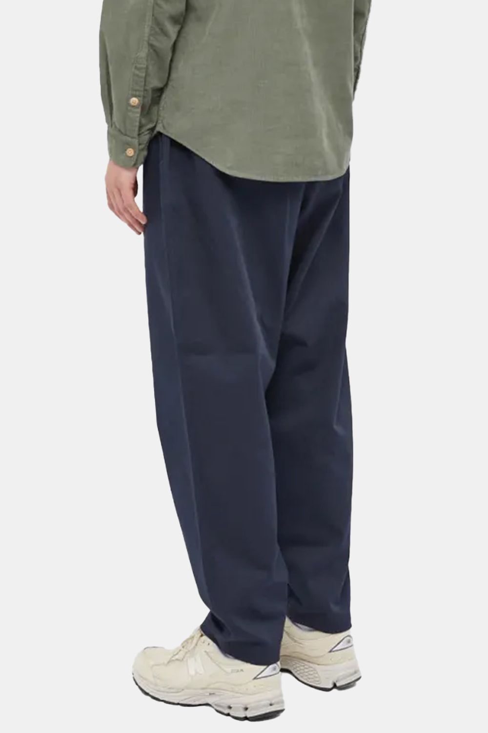 Universal Works Pleated Track Pant (Navy Twill)