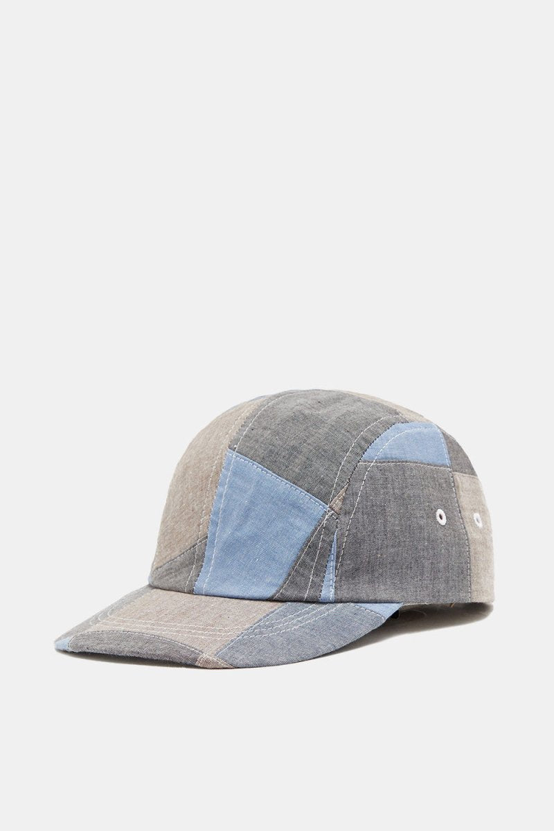 Anonymous Ism Chambray Patchwork Cap (Blue) | Hats