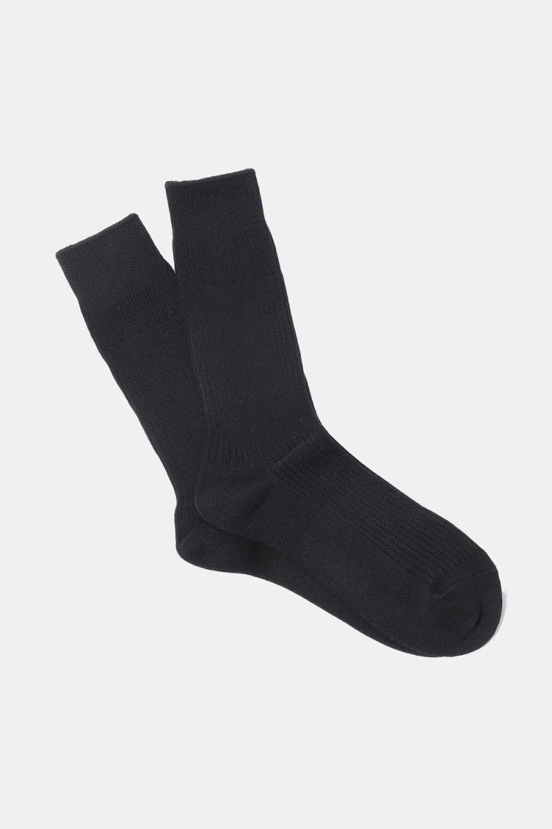 Anonymous Ism Draylon Brilliant Crew Sock (Black) | Socks