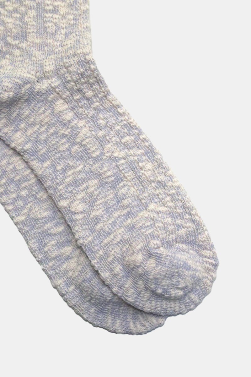 Anonymous Ism Light Comfy Slub Crew Socks (Lavender) | Socks