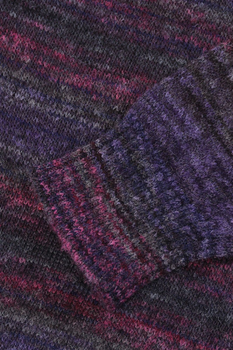 Anonymous Ism Splash Crew Knit (Charcoal) | Knitwear