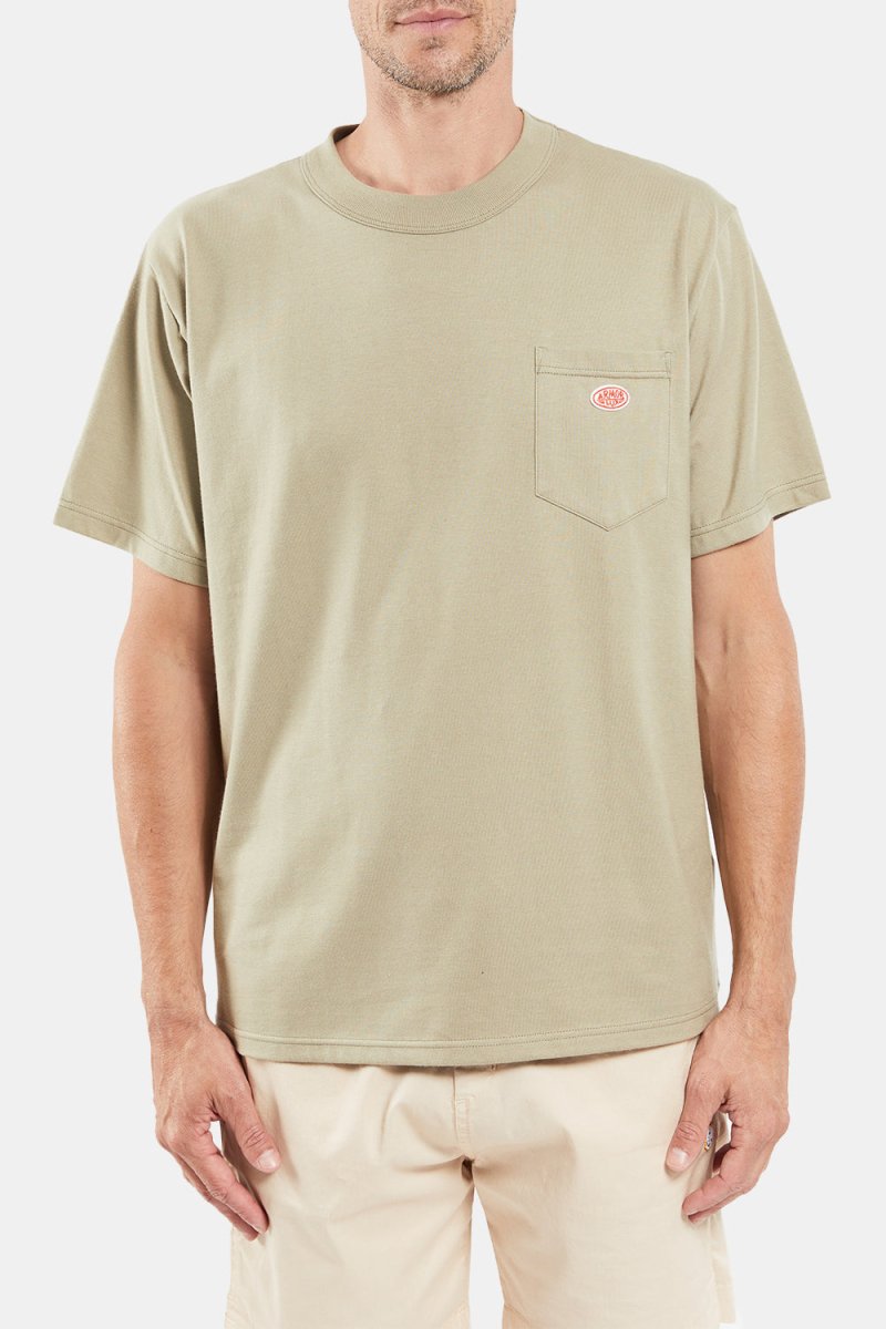 Armor Lux Heritage Organic Pocket T-Shirt (Argile) | T-Shirts