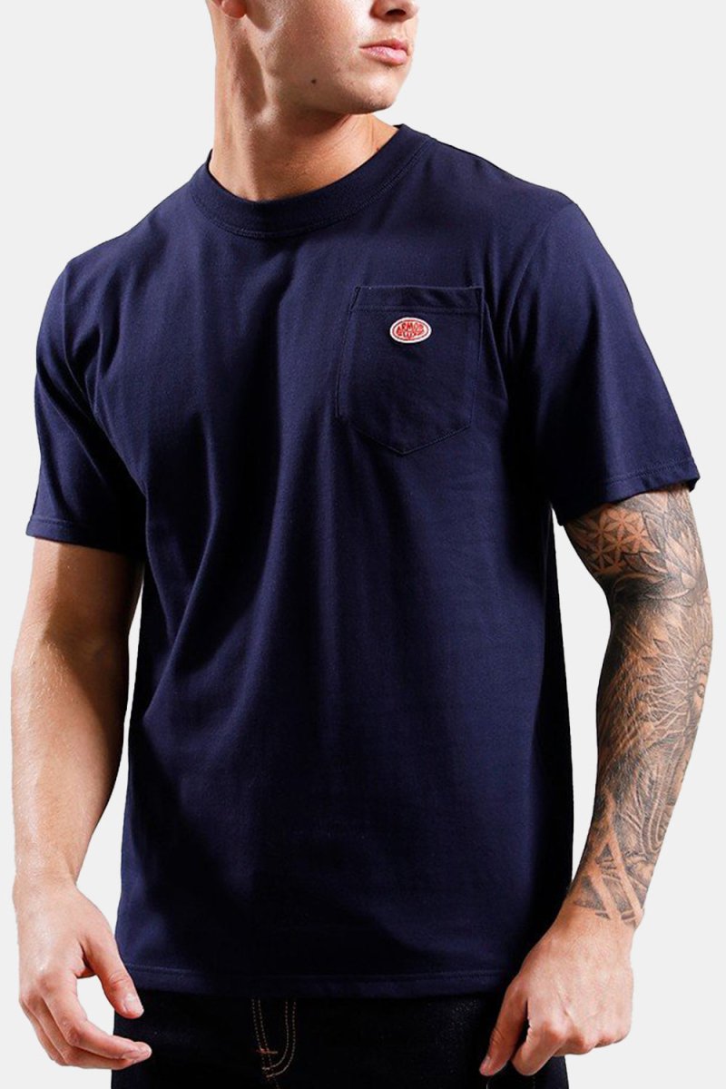 T-shirt con tasca Armor Lux Heritage (blu Navire) | Magliette